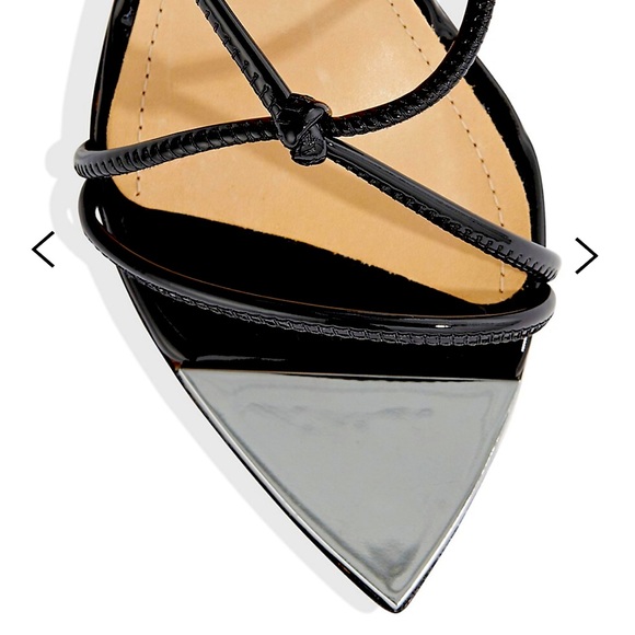 Schutz Pamela Patent Stiletto Heel Sandals - Picture 5 of 5